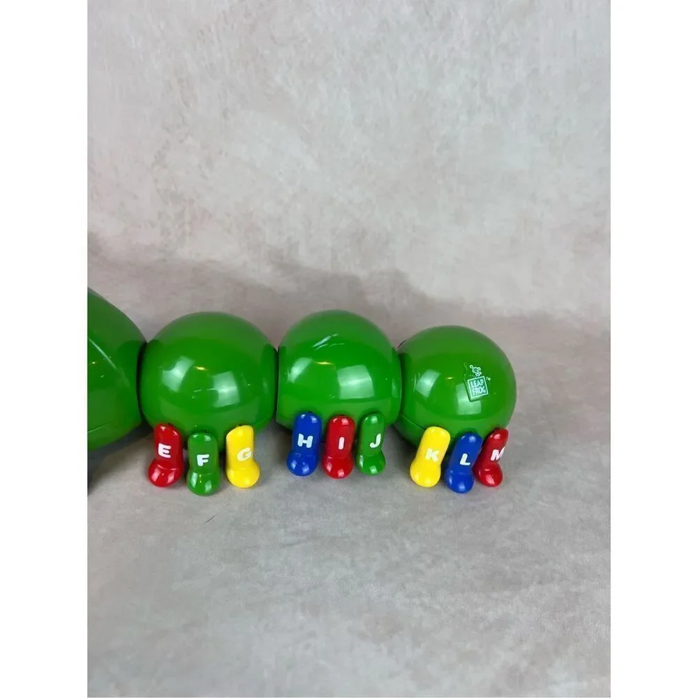 Leap Frog Alphabet Pal 1999 Green Light Letters Colors Letter Sounds Music Pull